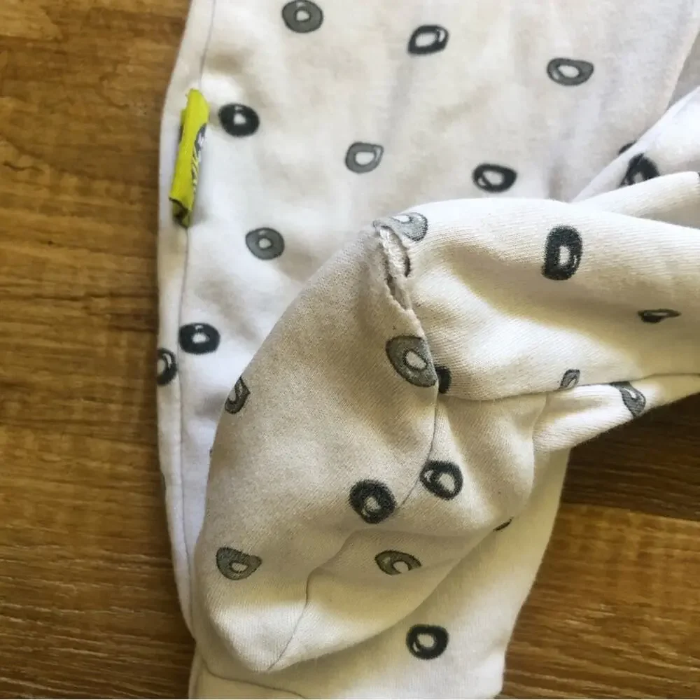 Nested Beans Zen Footie Classic and Zen Bodysuit Gently Weighted Size 6-12 M